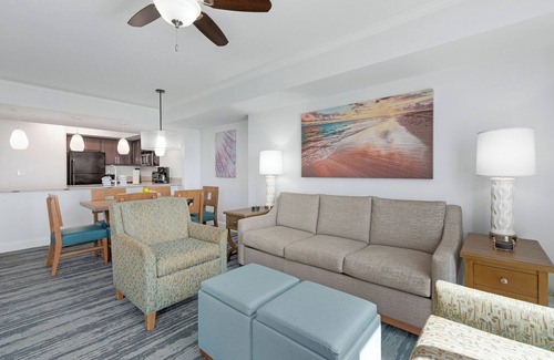Cherry Grove Beach Resort | Myrtle Beach, SC: 3 Bedroom Deluxe Ocean Front Room: Lazy River, Beach & More!