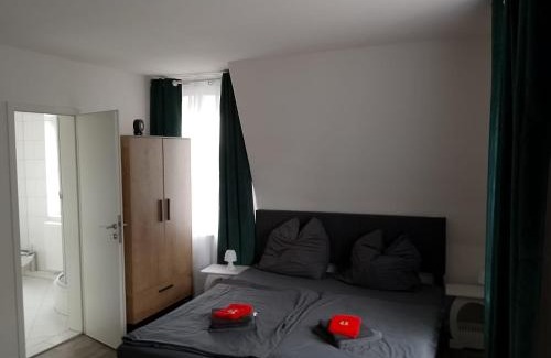 Auerbach Apartment | Nähe Plohn Park - FEWO mit Spielzimmer und Balkon, DZ