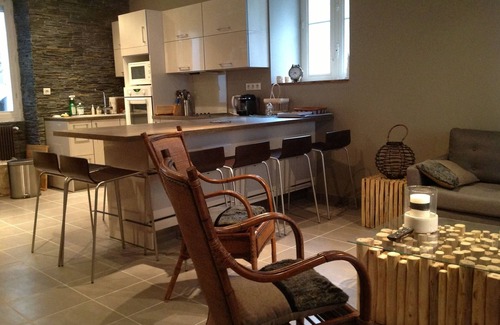 Cauterets House | N 9 of ChaletMaison Cozy 4 *, ds village, design, 4 ch, 8A + 2E, hammam, parking, terr