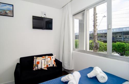 Estados Apartment | Na rua do Balneário Shopping/Rodoviaria HK4532