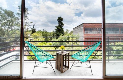 Anahuac Apartment | Nadal 303 · Brand New Park View Designer Apartment