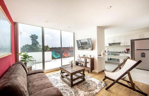 Anahuac Apartment | Nadal PH - Parkfront PH Private Terrace Near Polanco