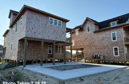 Nags Head House | Nags Head 369: New Construction, Private Pool, Hot Tub, Ocean Views!