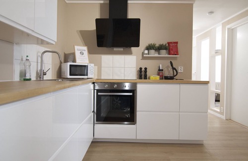Bodo Condo | Nature Closeby: Stunning View w/kitchen. Sleeps 5 people!