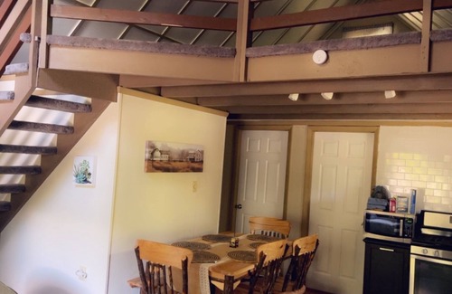 Pocono Lake Cabin | Nature's Haven in Pocono Paradise - huge front deck with seasonal lake view !