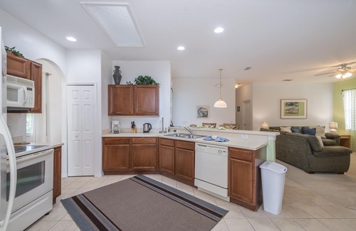 Crescent Lakes House | Near Disney Luxury Lakeside Villa with Spa and Wireless Internet