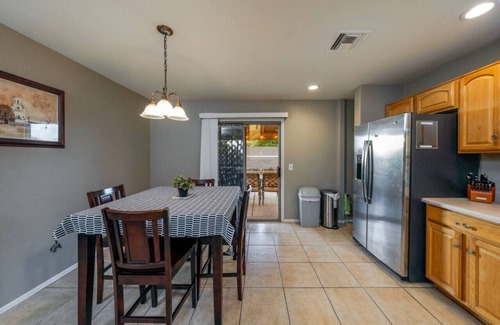 Tucson House | Near KINO/4 BR 2 BA/Fenced/Outdoor Patio