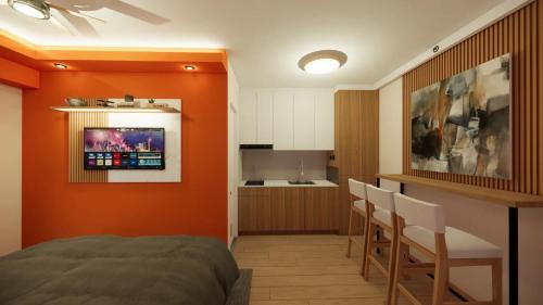 San Dionisio Apartment | Near Manila Airport, MAILZ HOMEZ COZY Hotel Style Studio Condo, Avida Towers Sucat, Full Kitchen, Swimming Pool, WIFI, 5G