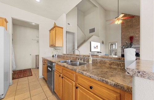 Branson West Villa | Near Silver Dollar City! 3 Bedroom, 3 Bath Stonebridge Villa with a Garage!