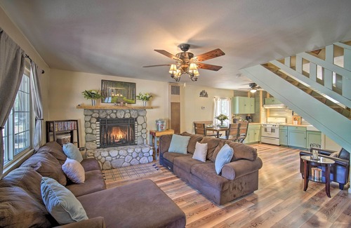 Peter Pan House | Near Skiing & Swimming: Big Bear Gem w/Game Room
