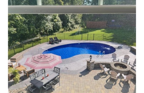 Saratoga Springs House | Near SPAC, Track, heated salt water pool, hot tub
