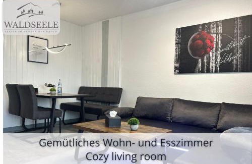 Schonach im Schwarzwald Apartment | NEU Exklusives Apartment Waldseele mit Indoor-Pool, Sauna, top Lage und Ausblick in die Natur, Hunde willkommen
