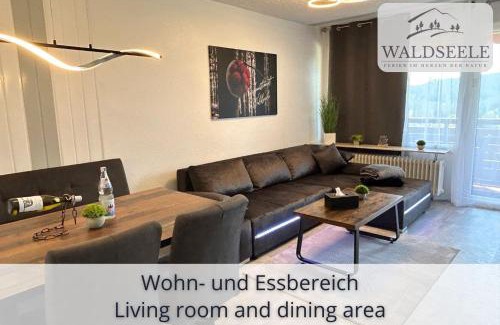 Schonach im Schwarzwald Apartment | NEU Exklusives Apartment Waldseele mit Indoor-Pool, Sauna, top Lage und Ausblick in die Natur, Hunde willkommen