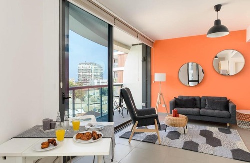 Jaffa Apartment | NEW 1BR Florentine nice city view with balcony
