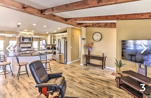 Cienega Springs House | New! Amazing river and mountain deck view home!