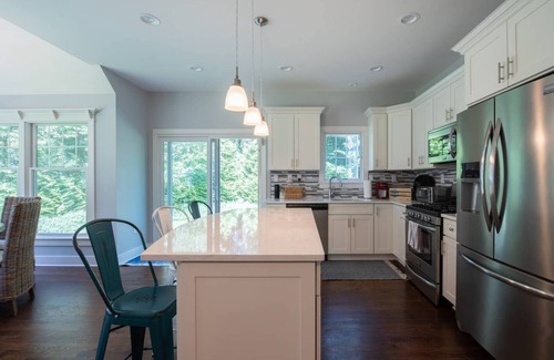 Clearwater Beach House | New and Modern East Hampton Home w/Heated Saltwater Pool and Beach Access!