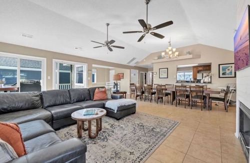 Croatan Beach House | NEW! Beach House 7Bd 5Bth Pool/Hot Tub/Boating