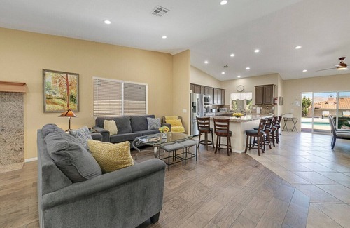 Desert Hot Springs House | NEW! Beautiful and Spacious 4 Bedroom Hot Springs Vacation House! Big Back Yard!