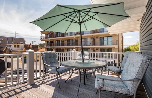 Midtown Ocean City Condo | NEW, BIG 3 BEDROOM is OCEANblock, free parking, just a few steps to the beach.