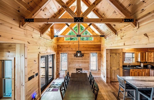 Franklin Cabin | NEW #BIG# Cabin*Hot-Tub*Firepit*King Beds*BIG VIEW