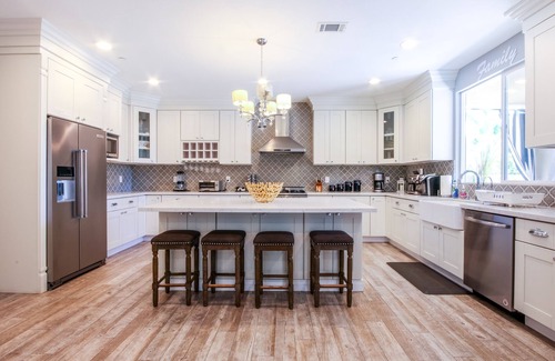 Hermosa Village House | New Built, Backyard & Balcony Fireworks, Walk To Disney, 4000 sqft, No Pool Fee