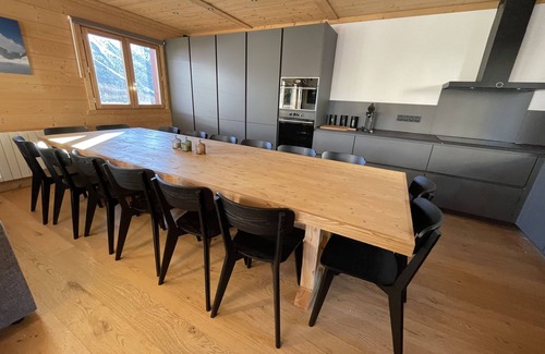Montgenevre Ski Chalet | New charming chalet, 15 to 16 people with panoramic terrace facing south
