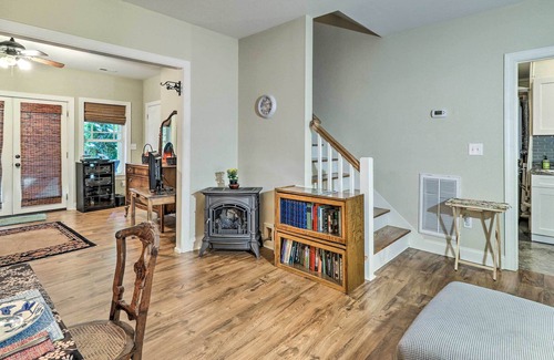 Kings Creek Apartment | NEW! Charming Lenoir Studio w/ Patio, Koi Pond!