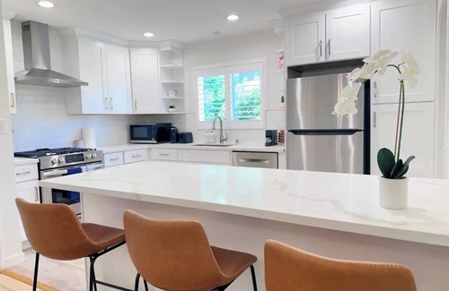 Castro House | NEW! Charming Oasis In Central Silicon Valley ~4beds~ beautiful backyard~