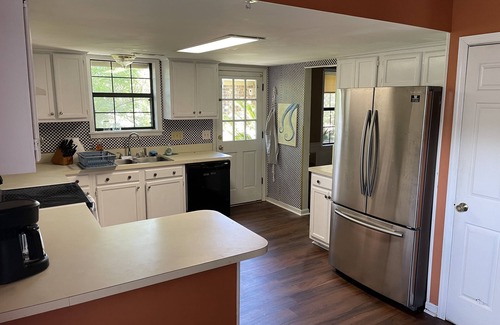 Ladson House | NEW Classic Comfort -Large, Unique Home with Yard!