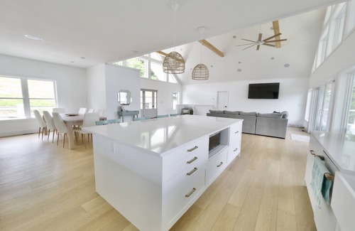 La Follette House | New Construction Modern Lakefront w/Hot Tub, Covered Deck & 2 Slip Private Dock