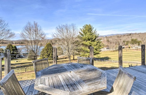 Hayesville Cottage | NEW! Cozy Hayesville Cottage w/ Lake Views!