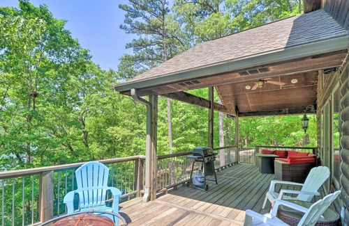 Prim Cabin | NEW! Enchanted Waterfront Cabin w/ Deck, Game Room