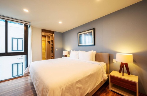 Coyoacan Condo | NEW Equipped Condo w/GYM & Roof