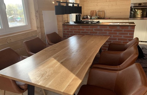 Klausdorf House | NEW - Fantastic eco holiday home with a view of the Baltic Sea on the Kubitzer Bodden