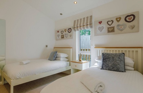 Ash Mill Cabin | New for 2020. Two bedroom lodge with one master bedroom and one twin room.