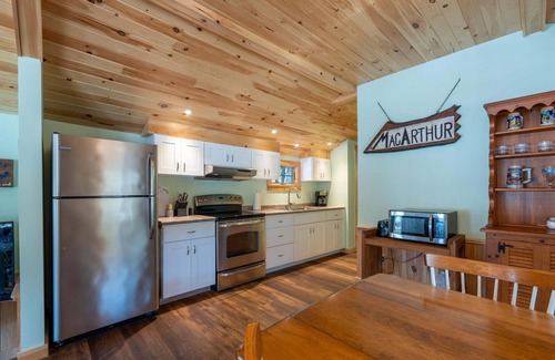 Oxford Cottage | New for 2024! Cozy 2 bedroom cottage on serene Hogan Pond.