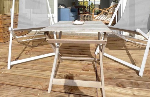 Sainte-Cecile-Plage Apartment | New garden level! 3 * sea at 150 m !!