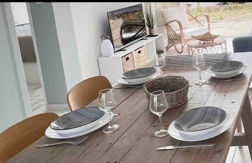 Sainte-Cecile-Plage Apartment | New garden level! 3 * sea at 150 m !!