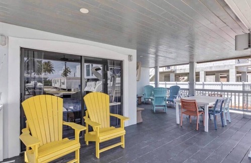 Key Largo Village House | New Ground Level 3 bedroom waterfront house with Dock