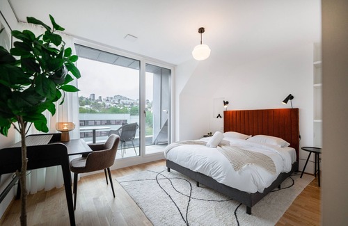 Dommeldange Apartment | New high-end 2 BR Penthouse w Balcony