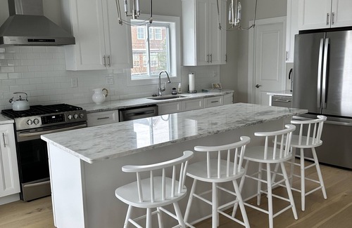 Normandy Beach House | New home with private beach and rooftop deck