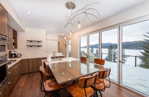 Whitefish House | NEW hot tub, lake views & private decks