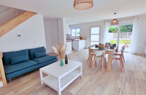 Erdeven House | New house 4 minutes from beach with private SPA