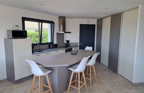 Mesnil-Val-Plage House | New house, 6 people, Sea view, Criel sur mer