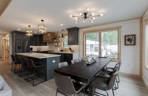 South Casco House | New House on Big Sebago w/Private beach & dock!