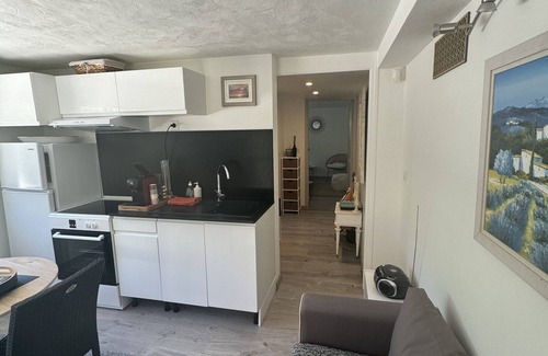 Roquefort-les-Pins House | New housing, garden level in villa, with large garden, large swimming pool