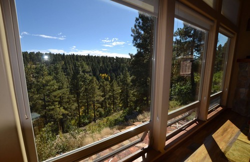 Pagosa Springs House | New-ish 3 BR house on canyon ridge/Borders Forest/31 windows- 3 miles from town