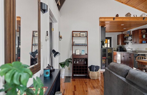 Michigan City House | New! Juniper Presents: Fabulous Cottage w/Fire Pit – Walk to Lake MI Beaches