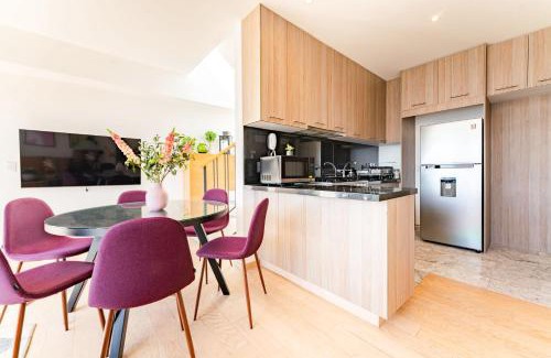 Roma Sur House | NEW La Roma Penthouse 100m2 Terrace Pool and Gym