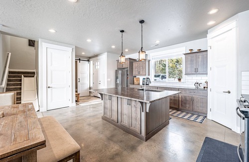 Tamarack Resort Ski Chalet | New Lakefront Modern Chalet With Panoramic Views